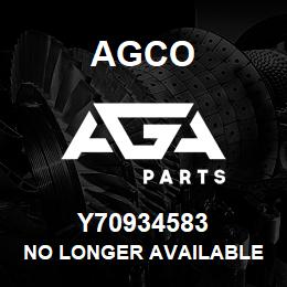 Y70934583 Agco NO LONGER AVAILABLE | AGA Parts