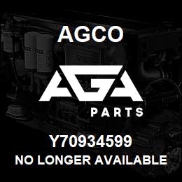 Y70934599 Agco NO LONGER AVAILABLE | AGA Parts