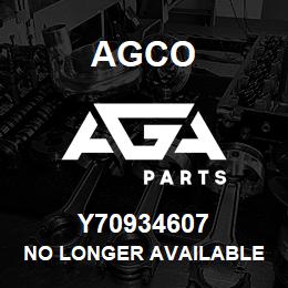 Y70934607 Agco NO LONGER AVAILABLE | AGA Parts