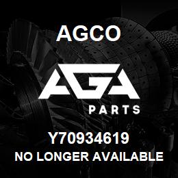 Y70934619 Agco NO LONGER AVAILABLE | AGA Parts