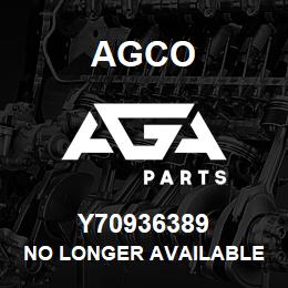 Y70936389 Agco NO LONGER AVAILABLE | AGA Parts