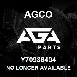 Y70936404 Agco NO LONGER AVAILABLE | AGA Parts