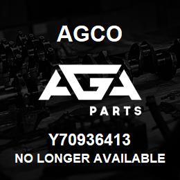 Y70936413 Agco NO LONGER AVAILABLE | AGA Parts