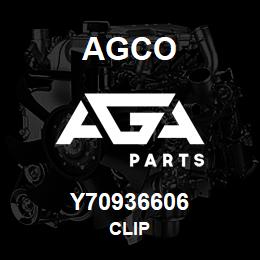 Y70936606 Agco CLIP | AGA Parts