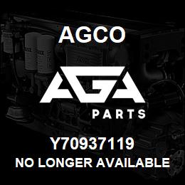 Y70937119 Agco NO LONGER AVAILABLE | AGA Parts