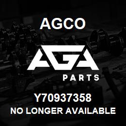 Y70937358 Agco NO LONGER AVAILABLE | AGA Parts