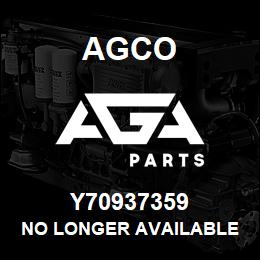 Y70937359 Agco NO LONGER AVAILABLE | AGA Parts