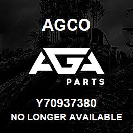 Y70937380 Agco NO LONGER AVAILABLE | AGA Parts