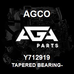 Y712919 Agco TAPERED BEARING- | AGA Parts