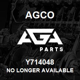 Y714048 Agco NO LONGER AVAILABLE | AGA Parts