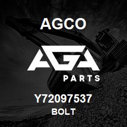 Y72097537 Agco BOLT | AGA Parts