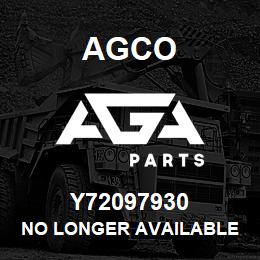 Y72097930 Agco NO LONGER AVAILABLE | AGA Parts