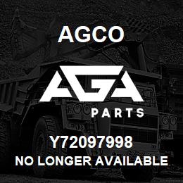 Y72097998 Agco NO LONGER AVAILABLE | AGA Parts