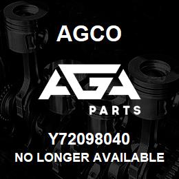 Y72098040 Agco NO LONGER AVAILABLE | AGA Parts