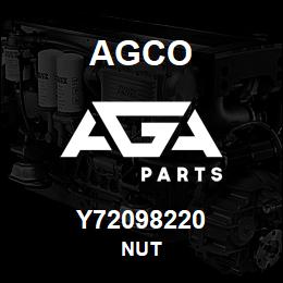 Y72098220 Agco NUT | AGA Parts