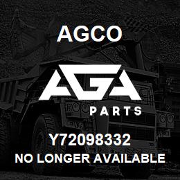 Y72098332 Agco NO LONGER AVAILABLE | AGA Parts