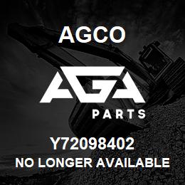 Y72098402 Agco NO LONGER AVAILABLE | AGA Parts