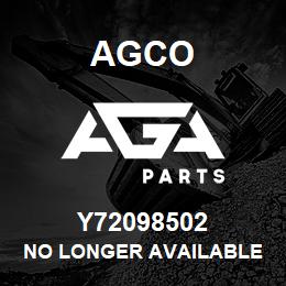 Y72098502 Agco NO LONGER AVAILABLE | AGA Parts