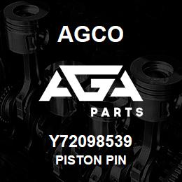 Y72098539 Agco PISTON PIN | AGA Parts