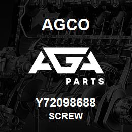 Y72098688 Agco SCREW | AGA Parts