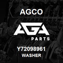 Y72098961 Agco WASHER | AGA Parts