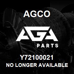 Y72100021 Agco NO LONGER AVAILABLE | AGA Parts