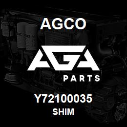 Y72100035 Agco SHIM | AGA Parts