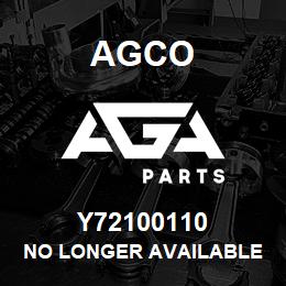 Y72100110 Agco NO LONGER AVAILABLE | AGA Parts