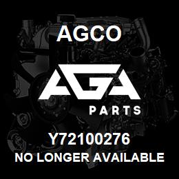 Y72100276 Agco NO LONGER AVAILABLE | AGA Parts