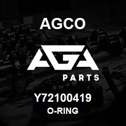 Y72100419 Agco O-RING | AGA Parts