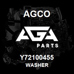 Y72100455 Agco WASHER | AGA Parts