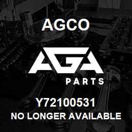 Y72100531 Agco NO LONGER AVAILABLE | AGA Parts