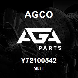 Y72100542 Agco NUT | AGA Parts