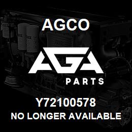 Y72100578 Agco NO LONGER AVAILABLE | AGA Parts