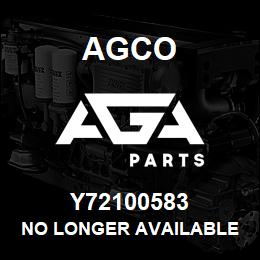 Y72100583 Agco NO LONGER AVAILABLE | AGA Parts