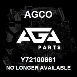 Y72100661 Agco NO LONGER AVAILABLE | AGA Parts