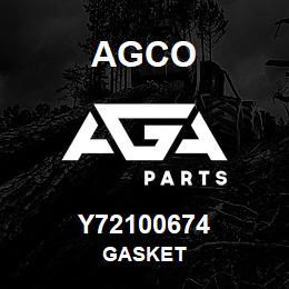 Y72100674 Agco GASKET | AGA Parts