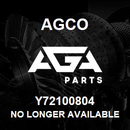 Y72100804 Agco NO LONGER AVAILABLE | AGA Parts