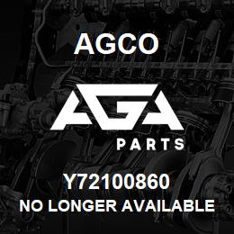 Y72100860 Agco NO LONGER AVAILABLE | AGA Parts