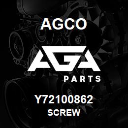 Y72100862 Agco SCREW | AGA Parts