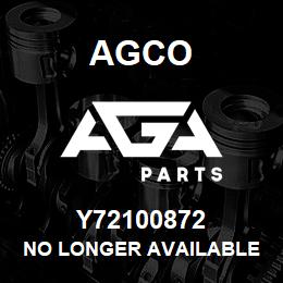 Y72100872 Agco NO LONGER AVAILABLE | AGA Parts