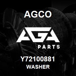 Y72100881 Agco WASHER | AGA Parts