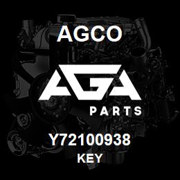 Y72100938 Agco KEY | AGA Parts