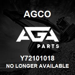 Y72101018 Agco NO LONGER AVAILABLE | AGA Parts