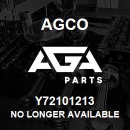 Y72101213 Agco NO LONGER AVAILABLE | AGA Parts