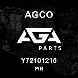 Y72101215 Agco PIN | AGA Parts