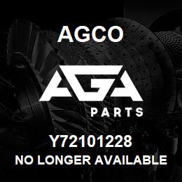 Y72101228 Agco NO LONGER AVAILABLE | AGA Parts