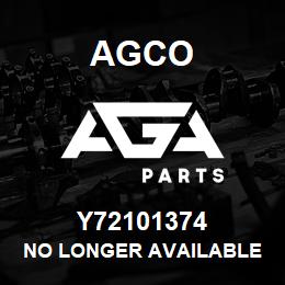 Y72101374 Agco NO LONGER AVAILABLE | AGA Parts