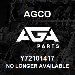 Y72101417 Agco NO LONGER AVAILABLE | AGA Parts