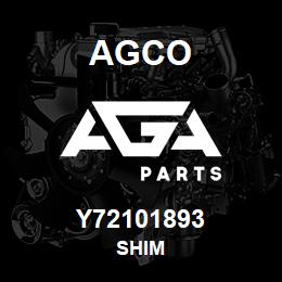 Y72101893 Agco SHIM | AGA Parts